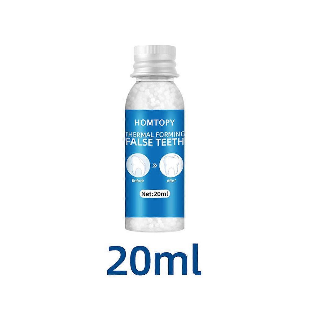 Massivt tandkött tillfällig reparation tandgap protes fast tuggummiharts protes självhäftande protes 20ml (1 stycke)