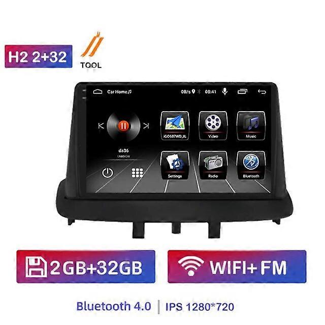 For Renault Megane 3 Fluence Samsung SM3 2010-2014 Radio Carplay Car Multimedia Player Intelligent System Android 13 Navigation