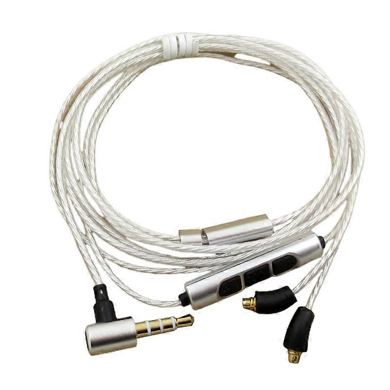Earphone MMCX Wire for SE535/215 Headphone Cord Durable and Easy to Store