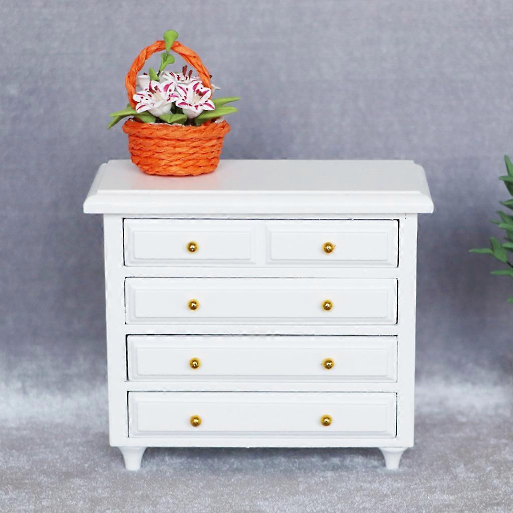 1/12 skala dockhusskåp vardagsrum sovrumsskåp för dockhus