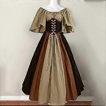 Medieval Clothing Women's Short Sleeve Gothic Dresses Women's Cocktail Dress  | Fruugo NO