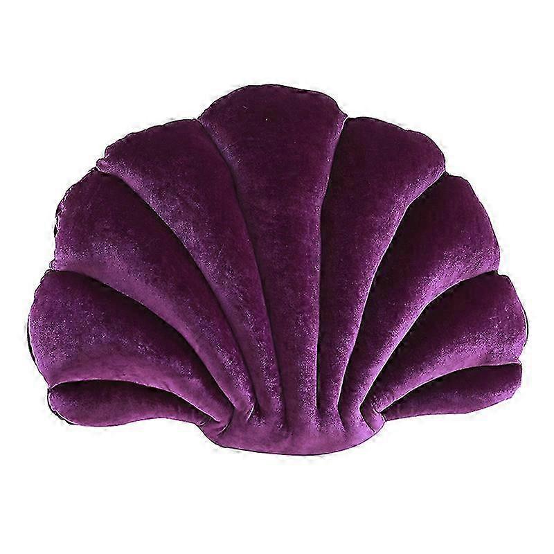 Sea Beach Kamskjell Shell Sovesofa Pute Dekorasjon Luksus Shell fylt pute for soverom stue