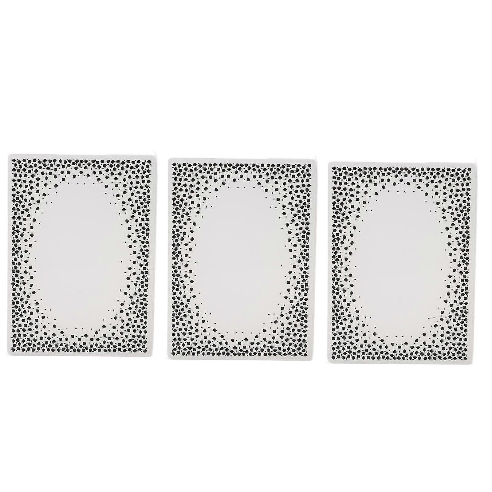 DIY Invitations and Paper Crafts Plastic Embossing Folders Set - 3pcs