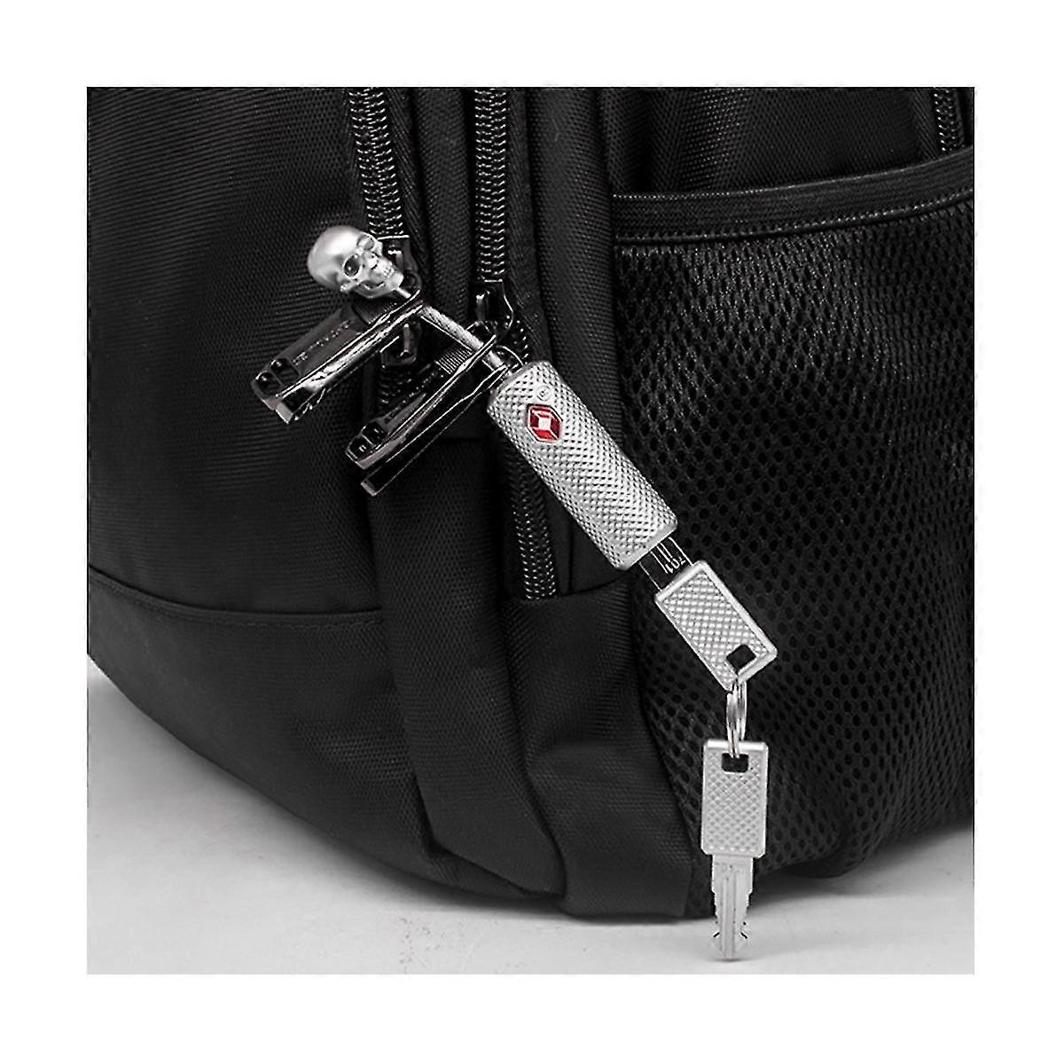 Travel Customs Lock Wire Rope Customs Lock Lever Box Backpack Anti-theft Padlock Padlock Customs Co