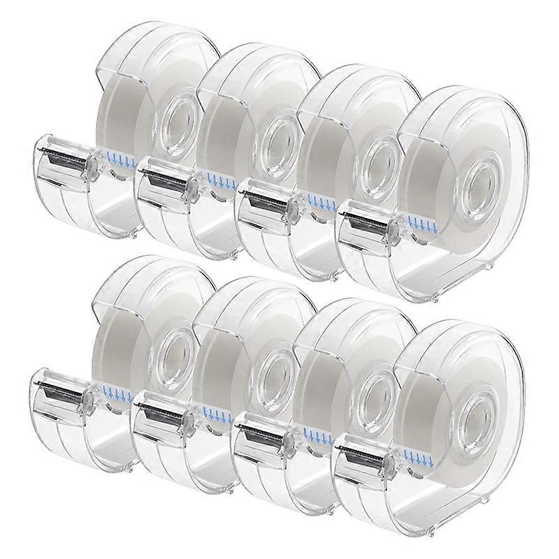 Transparent Tape with Dispenser and Refills,Use for Gift Wrapping,Home,School and Office Supplies,0