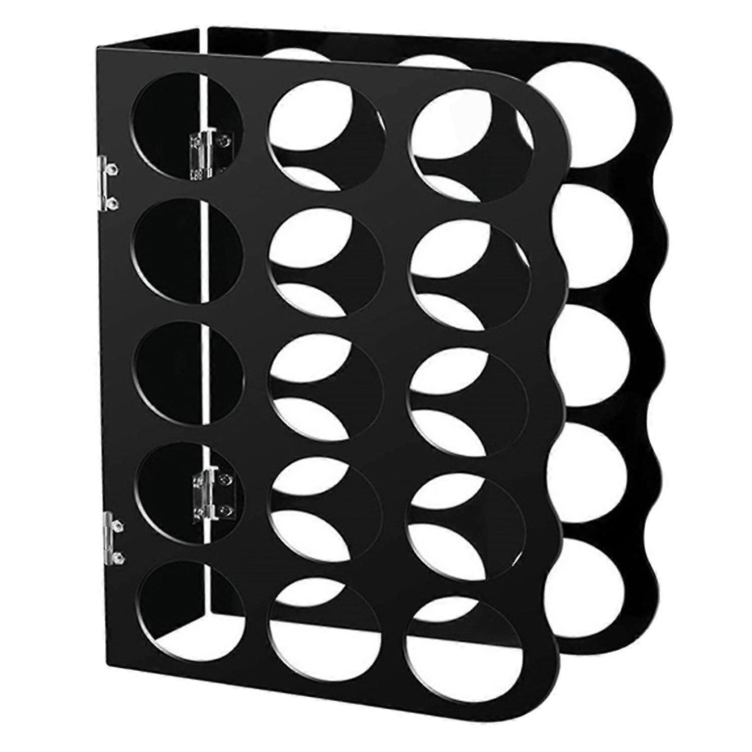 Storage Rack Multi Holes Easy to Apply Acrylic Multiple Large Roll Paint Holder Shelf for Home-ZZY