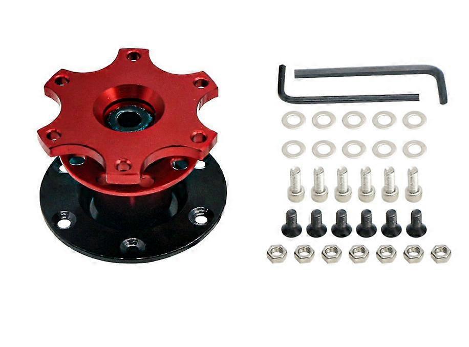 Red Universal Quick Release Adapter To Break Off Steering Wheel