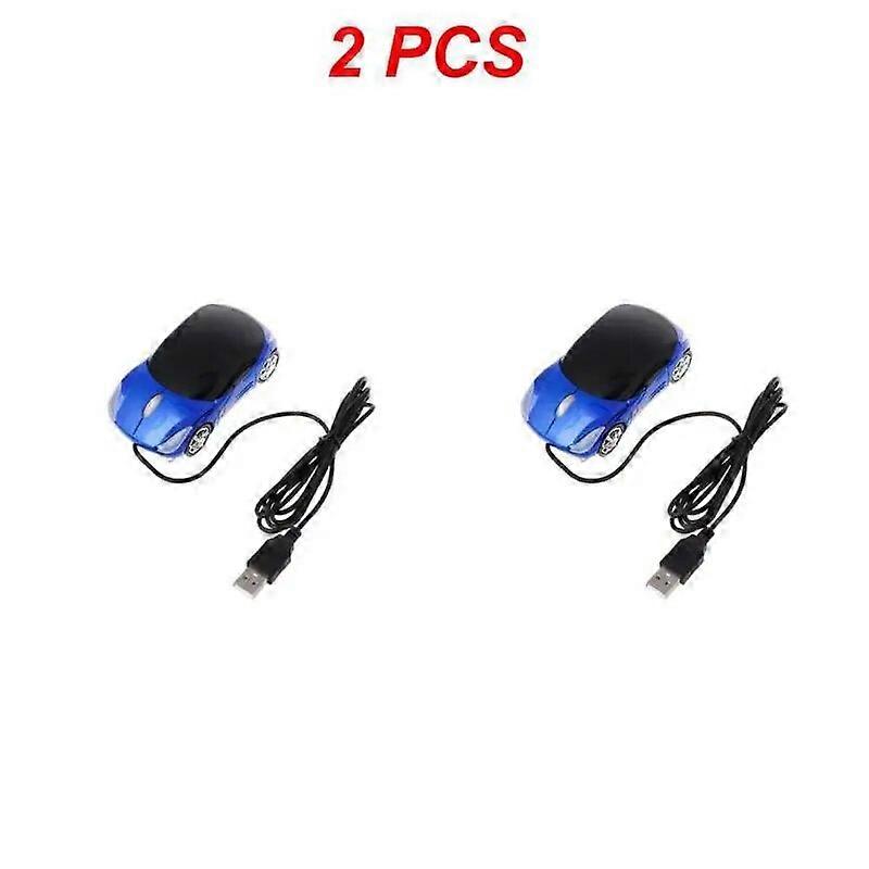 1~10PCS Durable Wired Mouse 1000DPI Mini Car Shape USB 3D Optical Innovative 2 Headlights Gaming Mouse For PC Laptop Computer Mice & Trackballs