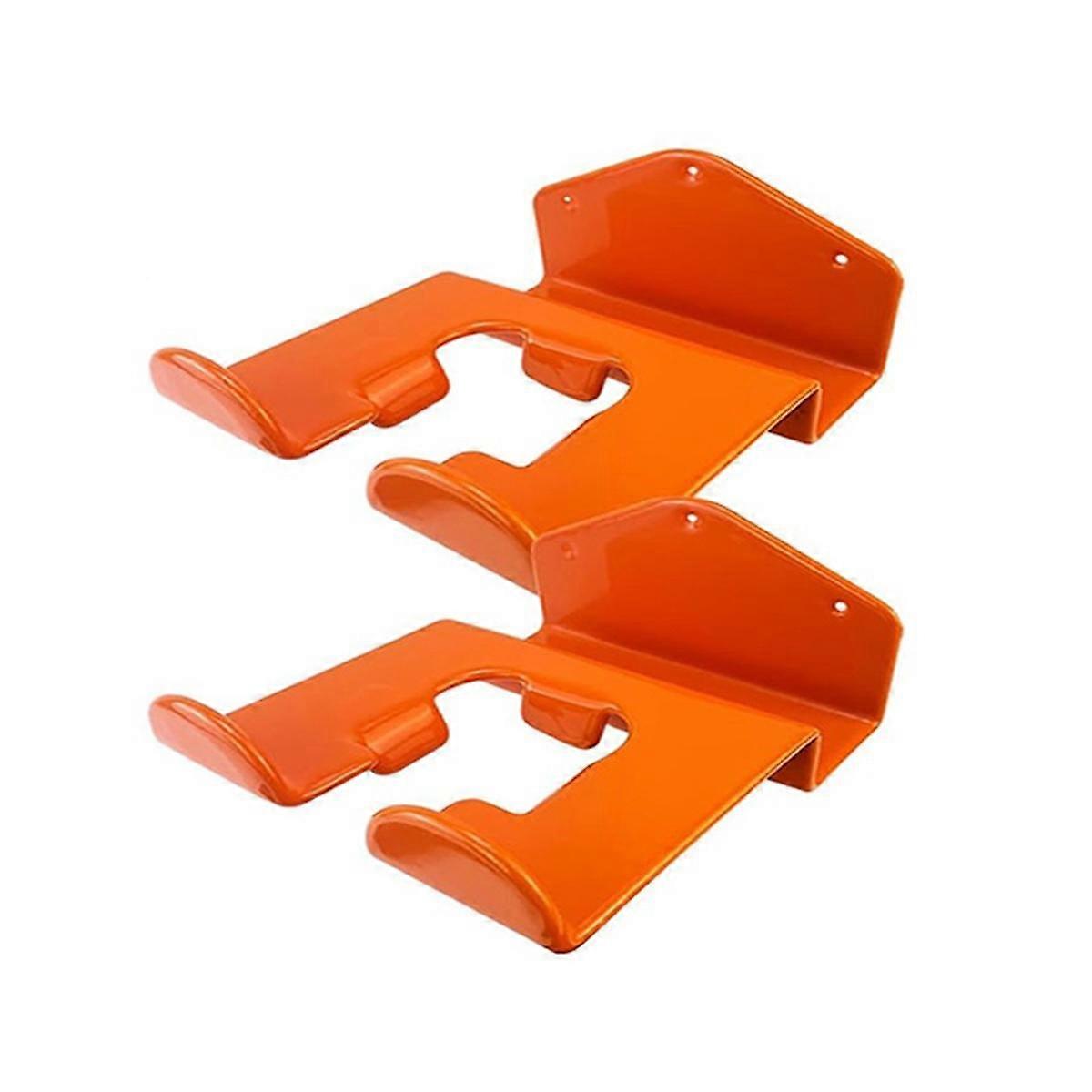 Garage Wall Hooks 2Pcs Garage Hooks Utility Double Heavy Duty Wall Mount Hooks Garage Storage Organization Tool Hangers