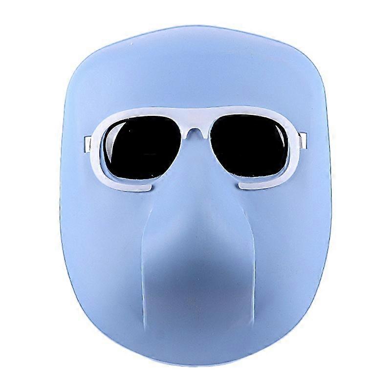 Welding Mask Three Black Goggles + Elastic Headband Head-mounted Lightweight Anti-copying Welding Goggles for ARC Plasma Welding