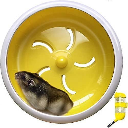 YOITEA Hamster Wheel,Silent Hamster Wheel,Silent Spinner,Quiet Hamster Wheel,Super-Silent Hamster Exercise Wheel,Silent Spinner Hamster Wheel for Hams