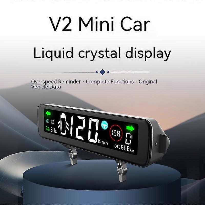 Tesla Model 3 Y 3.9inch Auto Hud Display Speedometer Head Up Display Electronics Accessories