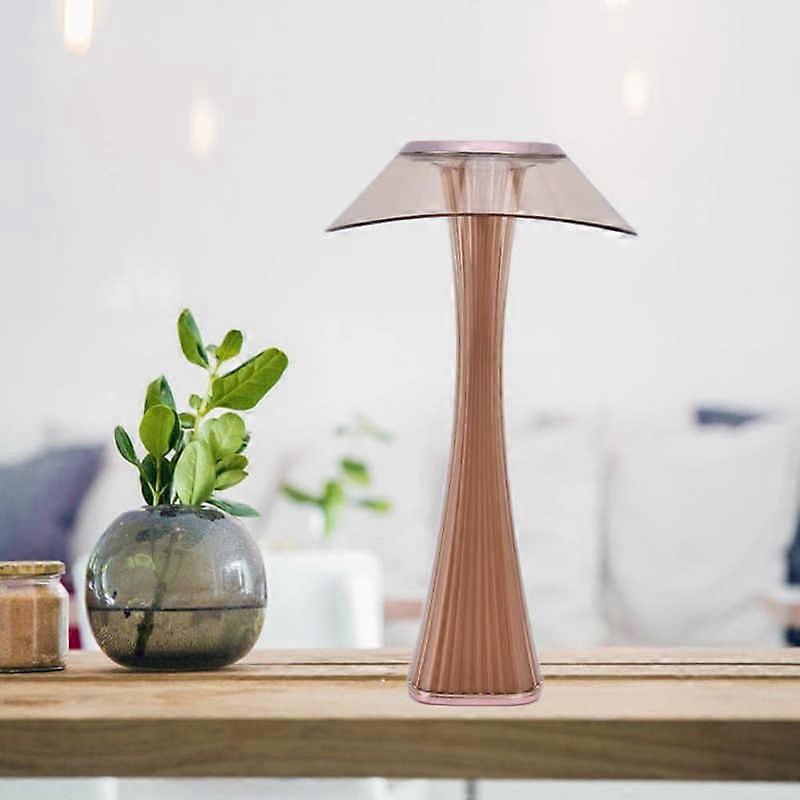 Small Size LED Table Lamp, Soft Dimming, Touch Reading Lamp, USB Charging, Decorative Light