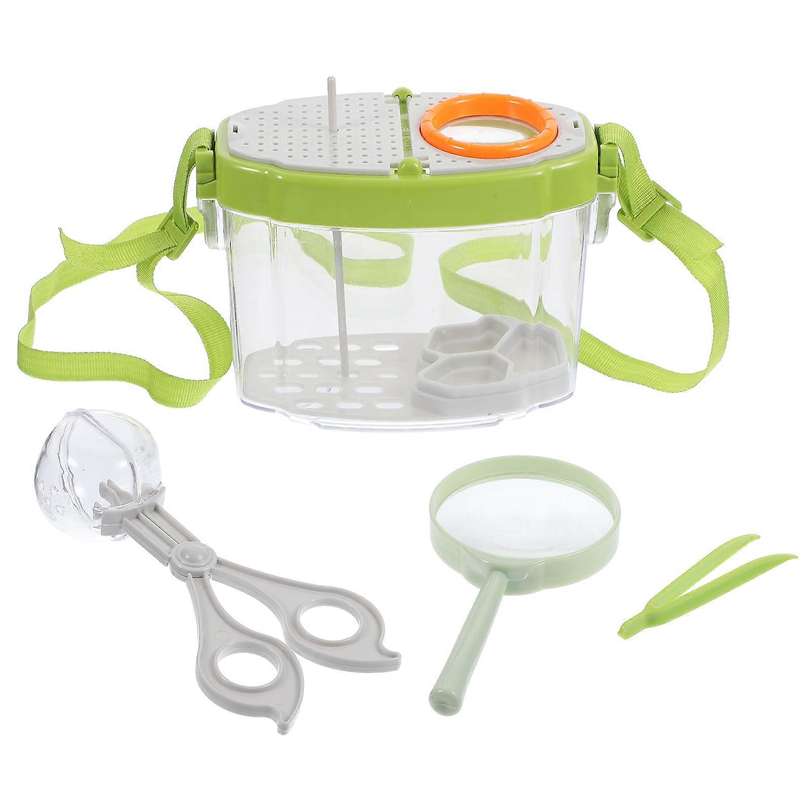 1 Set of Kids Use Outdoor Insects Catcher And Observation Kit Bug Catcher Viewers Science Plaything