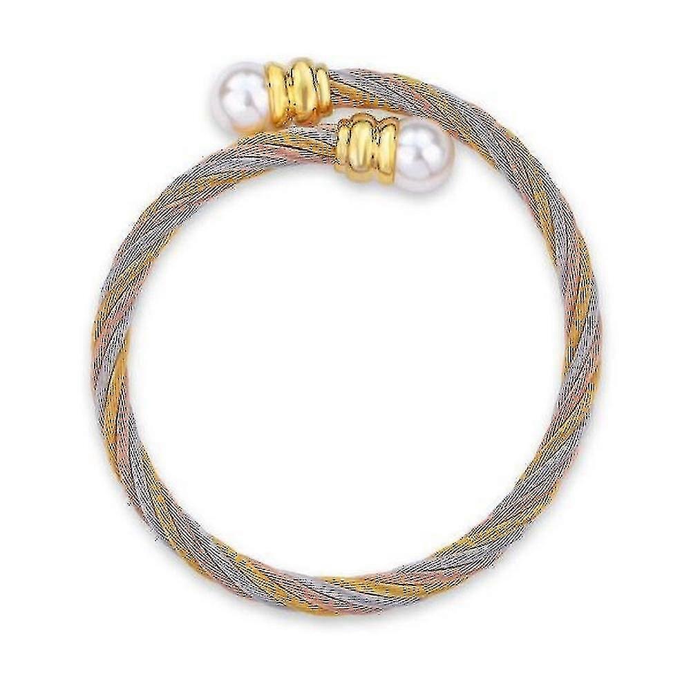 Celtic Torque Bangle Gold Coloured#d073785