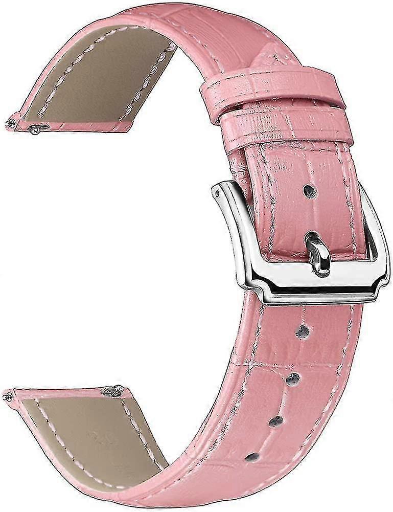 Genuine Leather Watch Bands Quick Release Leather Watch Straps Replacement With