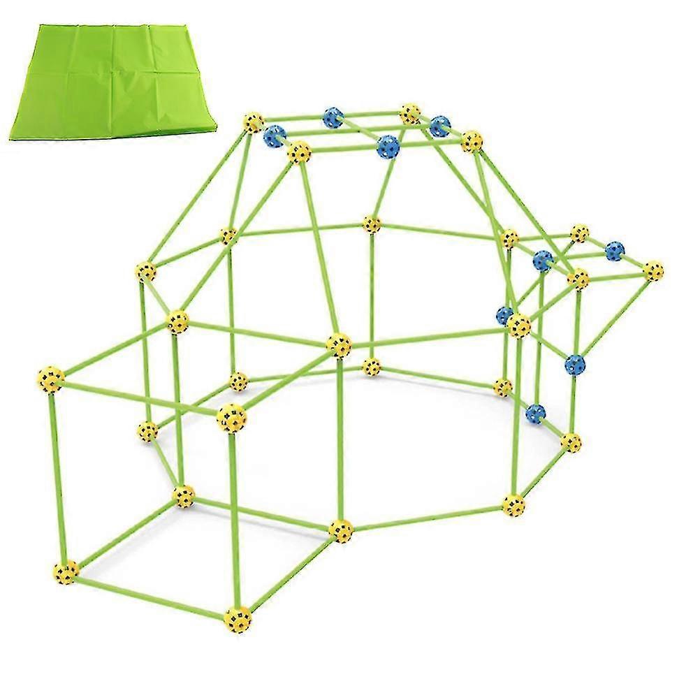 Fort Building Kit For Kids Upgraded Kids Glowing In The Dark Fort Building Kit Diy Fun Forts Building Castles Tunnels Play Tent Tower Building To Hig