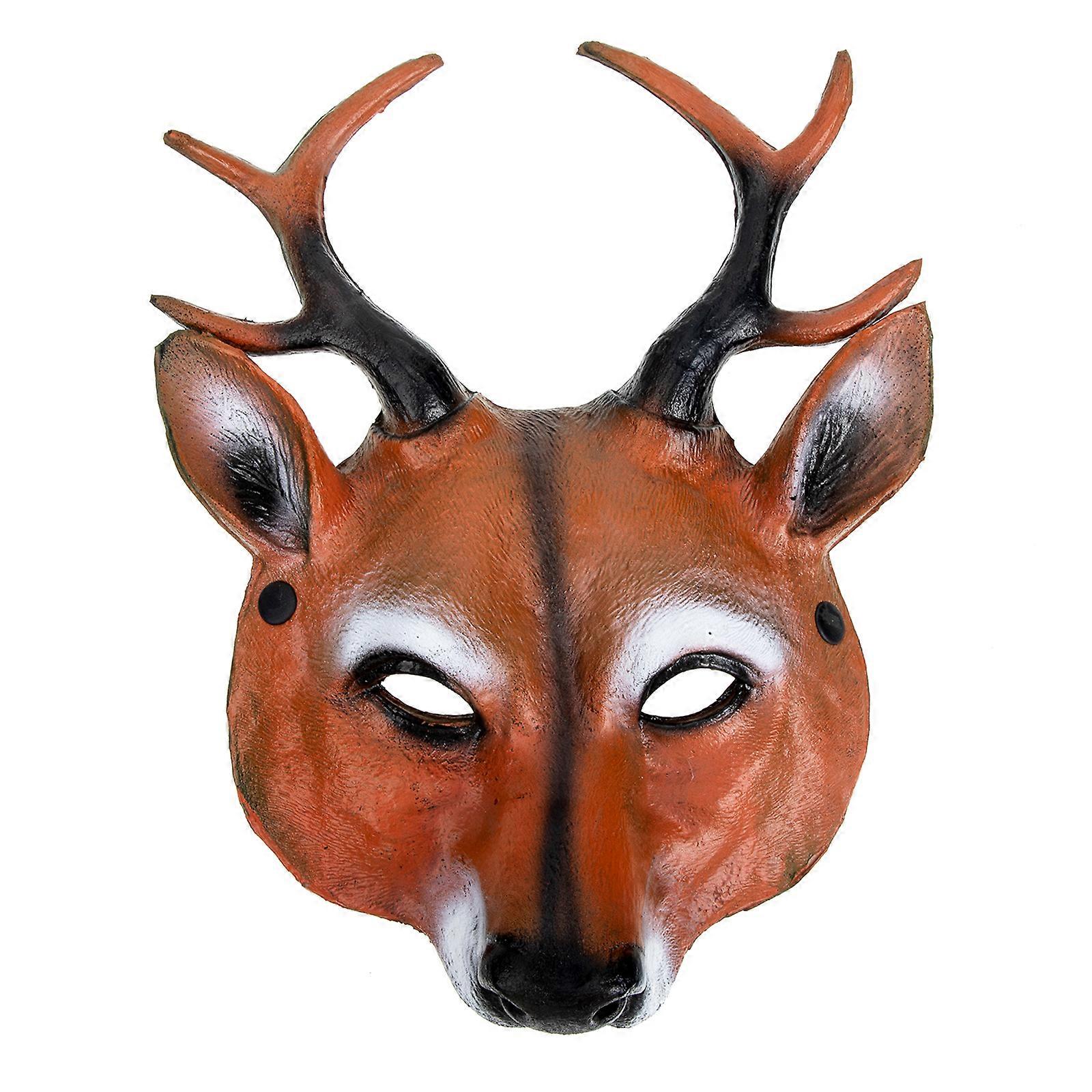 Deer Design Mask Halloween Xmas Mask Decorative Mask Party Performance Mask Prop