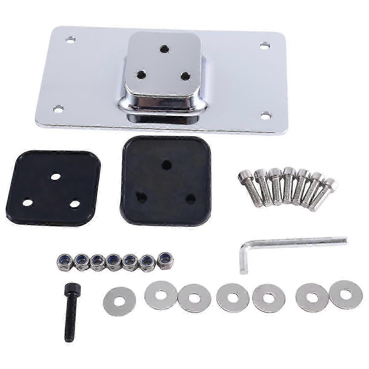 Motorcycle License Plate Frame License Plate Bracket Plate Frame Bracket for As shown