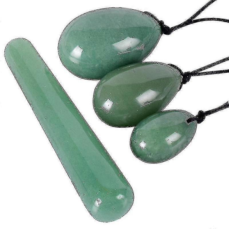 4個/セットヨニエッグナチュラルジェイドエッグセットケーゲルエクササイズ骨盤底筋性欲強化エッグボール