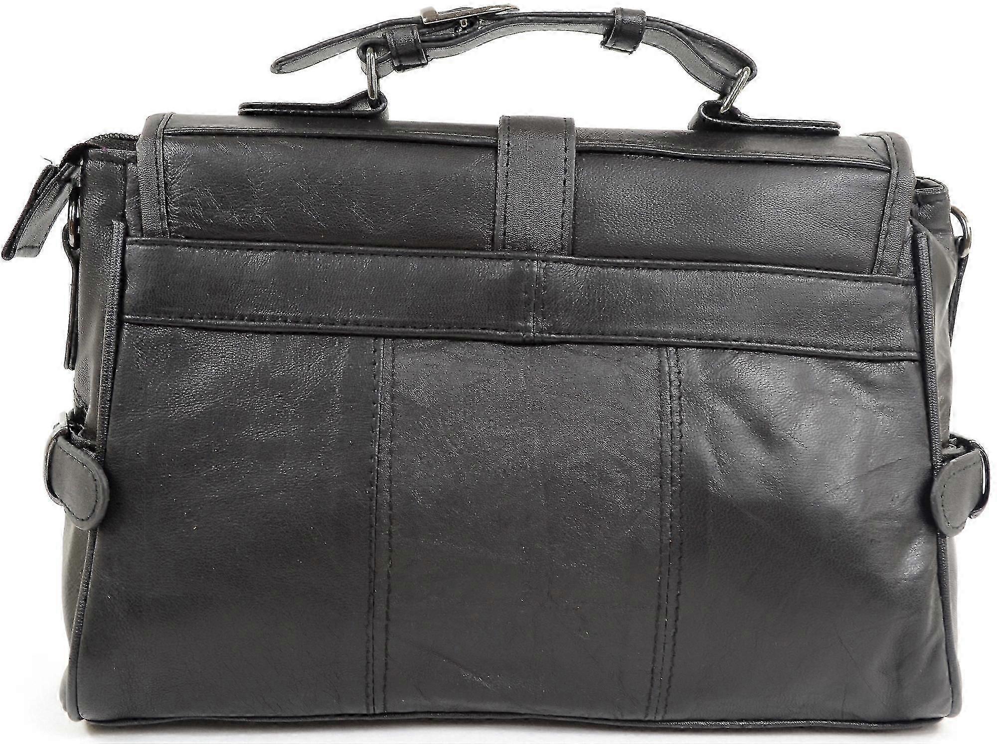 Ladies / Womens Soft Nappa Leather Small Satchel / Across Body / Shoulder Bag