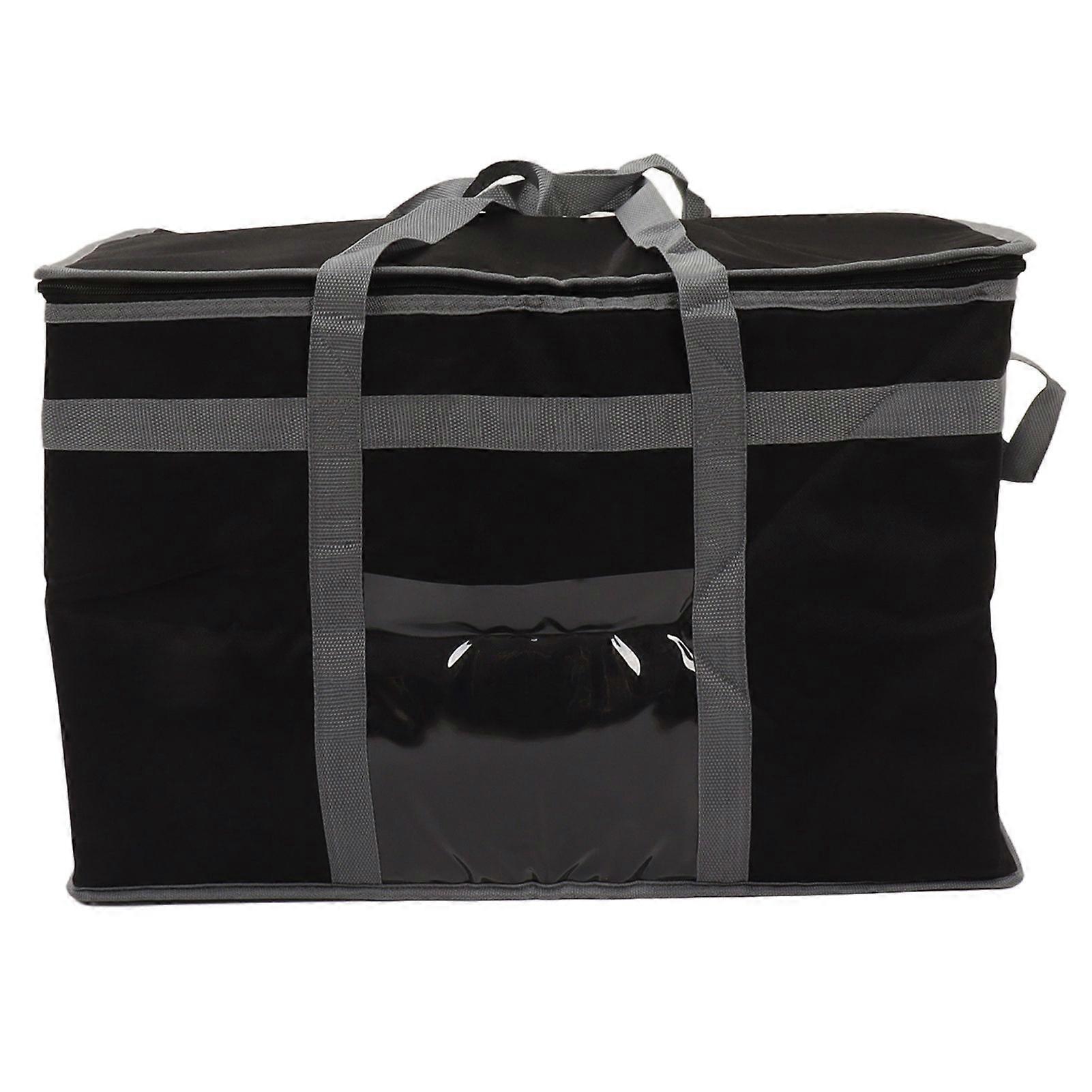 Insulated Bag 38L Large Capacity Reusable Cooler Bag Lunch Bag with 2 Handle for Food
