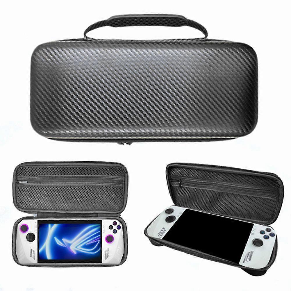 Handheld Game Console Case Bag Silicone Game Console Handbag Shockproof Protective Case Carrying Bag for Rag Ally Handheld Game