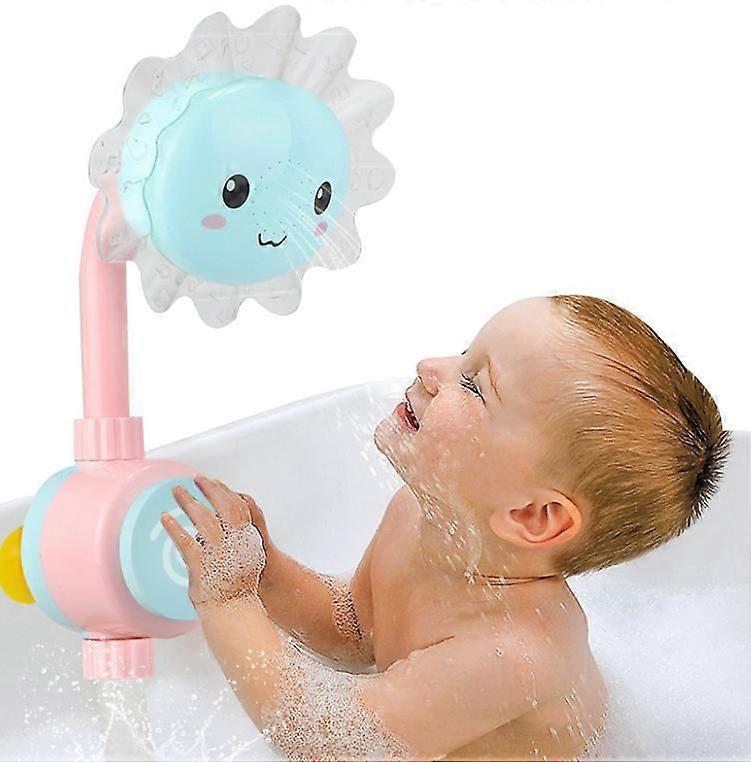 Children's bath toys manual bathing and playing with water spray