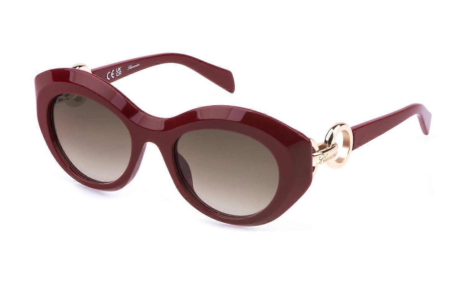 Sunglasses Blumarine SBM869 0U17 ROSSO CILIEGIA PIENO LUCIDO 52/20/135 WOMAN