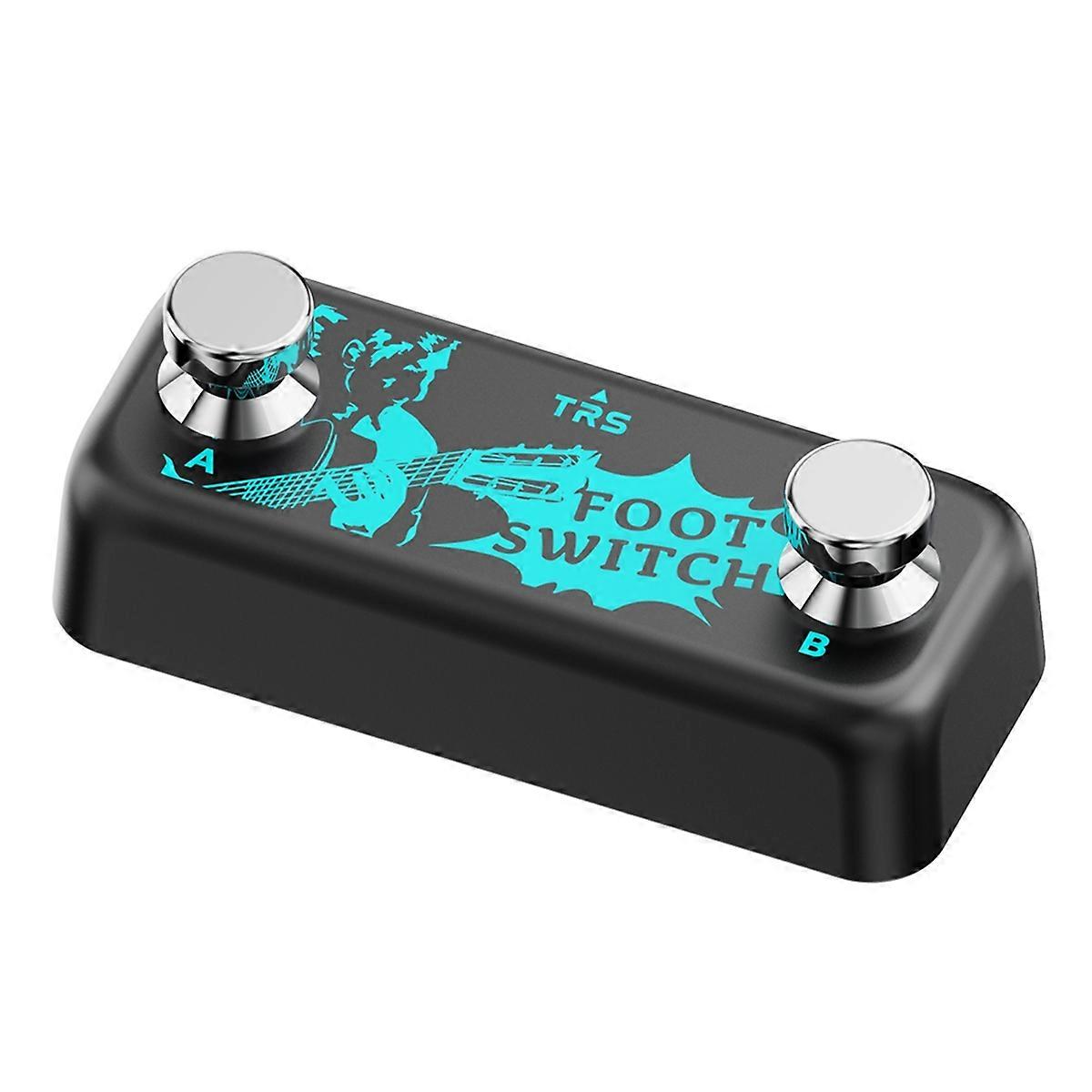 Digital Reverb Guitar Pedal Double Pedal External Foot Switch Double Step Nail Instantaneous Switch Large Step Nail
