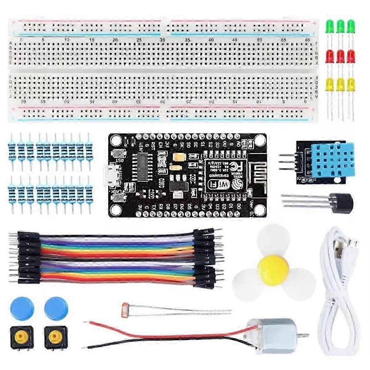 Esp8266 Wifi Kit Temperature Humidity Sensor Programming Kit Learning Kit For Electronic Experiment