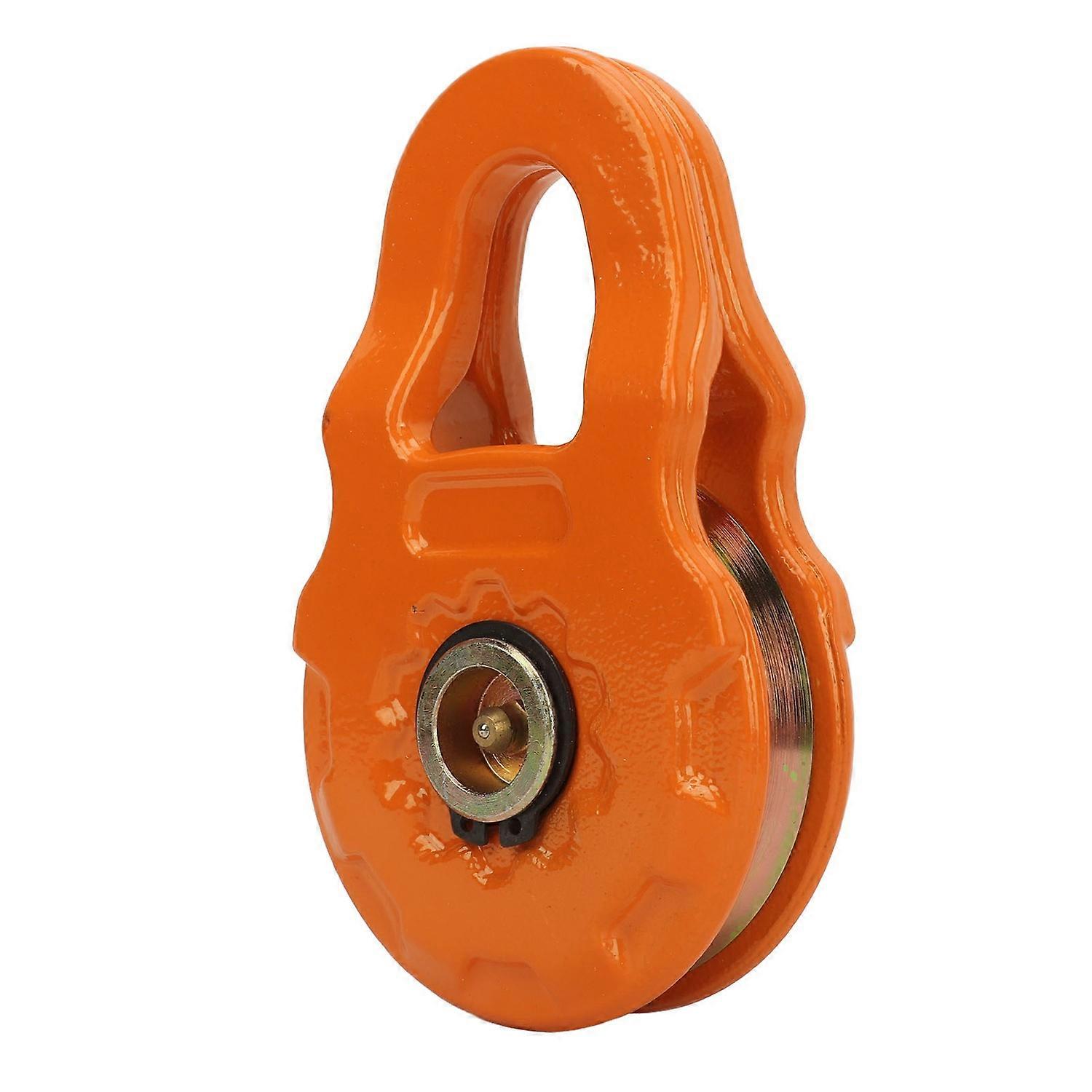 Snatch Block Heavy Duty 25000lbs Minimum Break Strength 12500 Lbs Working Load Limit for Tractor Tru