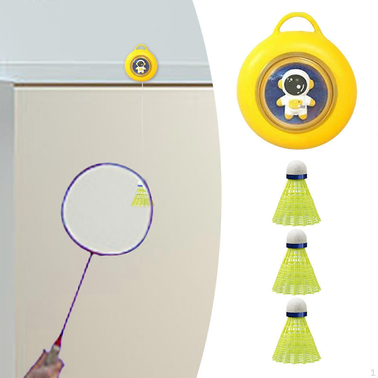 Badminton Solo Trainer Training Improve Hand Eye Coordination Professional Self