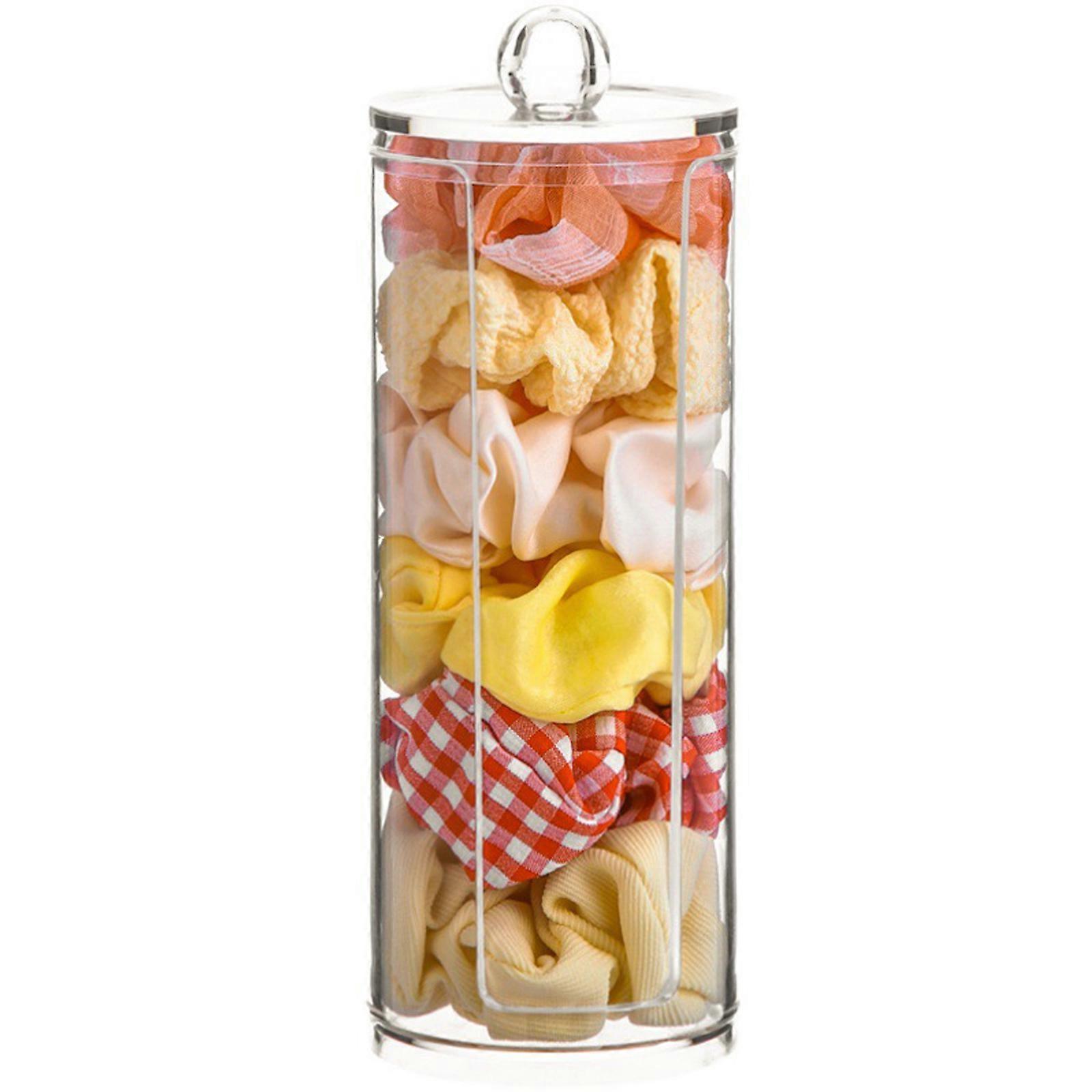 Compact Dustproof Storage Box for Hair Accessories, Acrylic Material