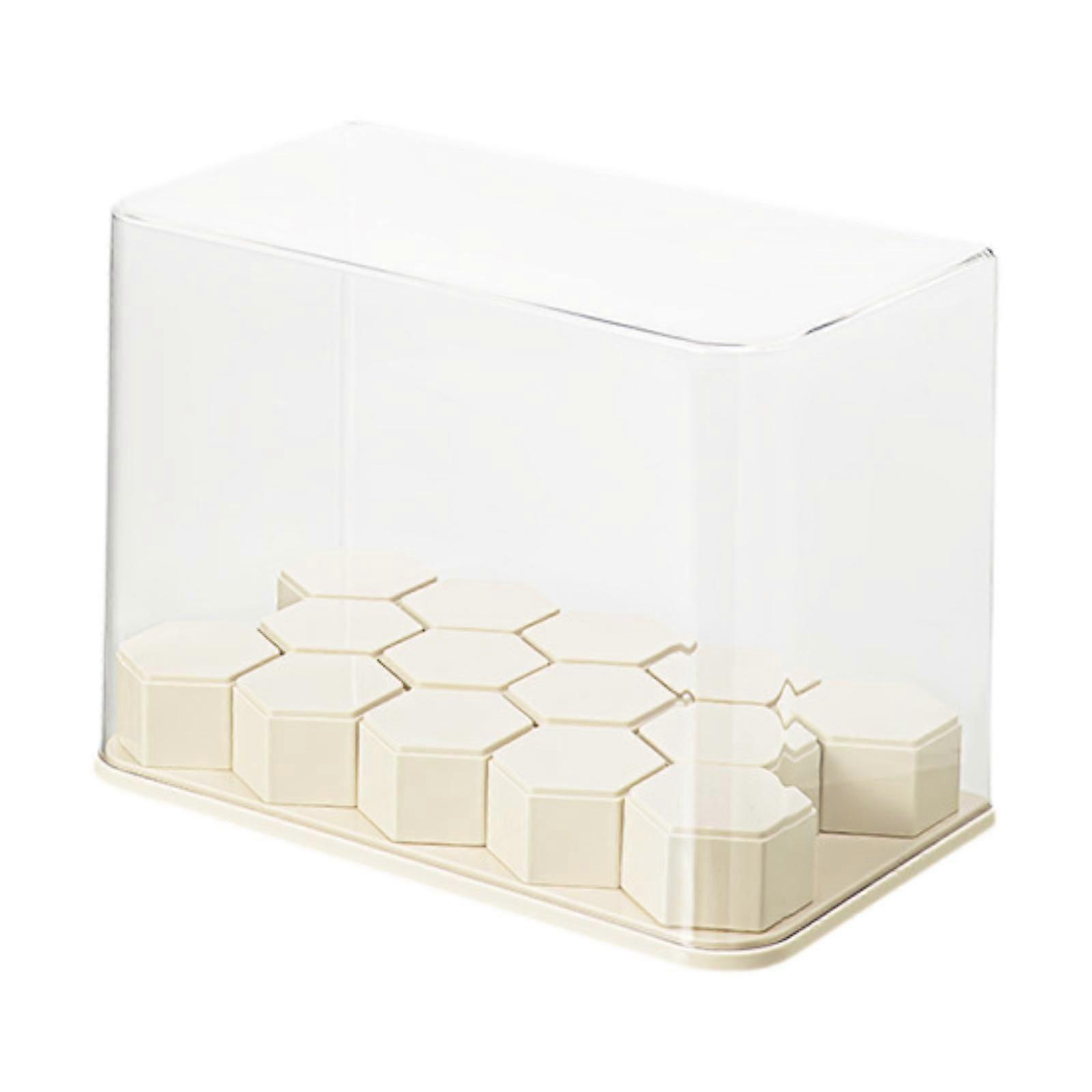 Display Case for Figures Miniature Figurines Action Figures Doll Storage Box 32cmx18.5cmx23cm