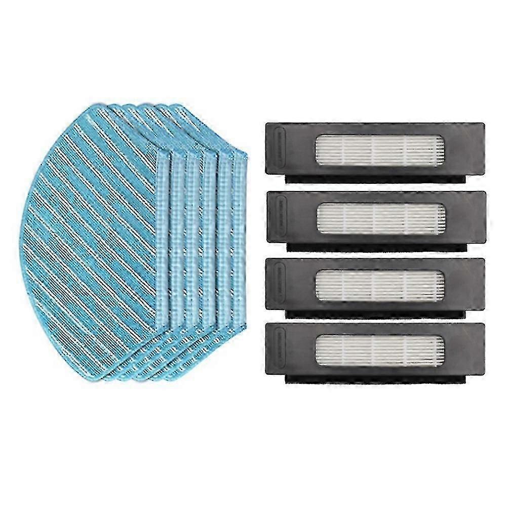 10pcs Hepa Filter Mop Cloth For Midea M7/ I10/ M71cn / M7pro