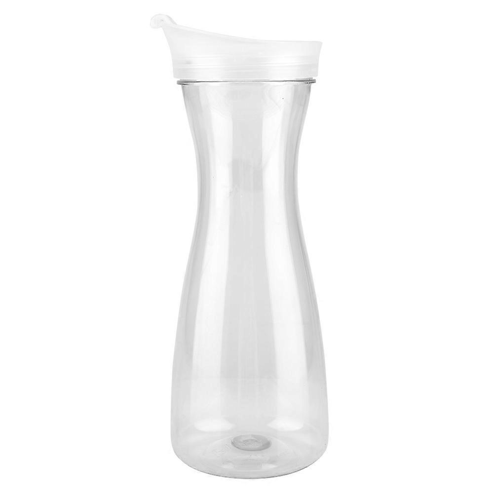 600ml Acrylic Transparent Juice Bottle Water Jug Ice Cold Juice Jug with Lid for Bar Home Use