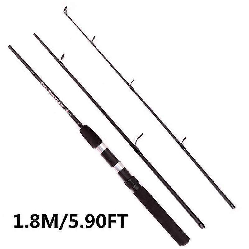 FTK Ultralight 3-section Travelling Rod with Comfortable EVA Handle - Ideal for Fishing on The Go!
