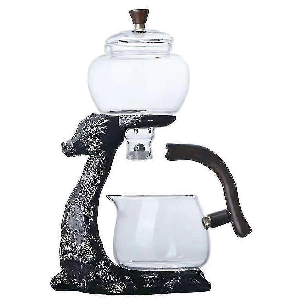 Glass tea set magnetic water separation kitchen loose tea maker kettle tea brewer
