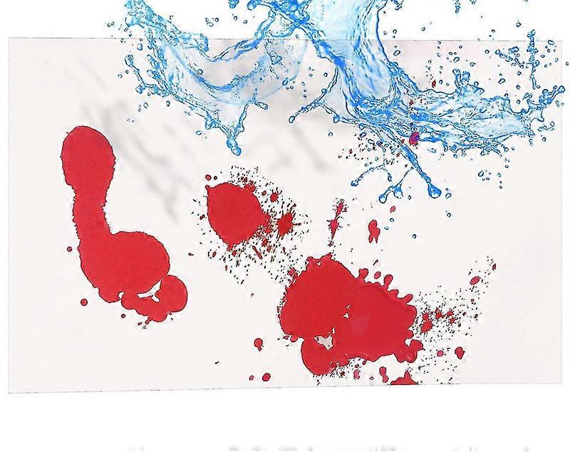 Color Changing Bath Mat - Red When Wet - Color Changes - compatible Halloween - Non-slip _