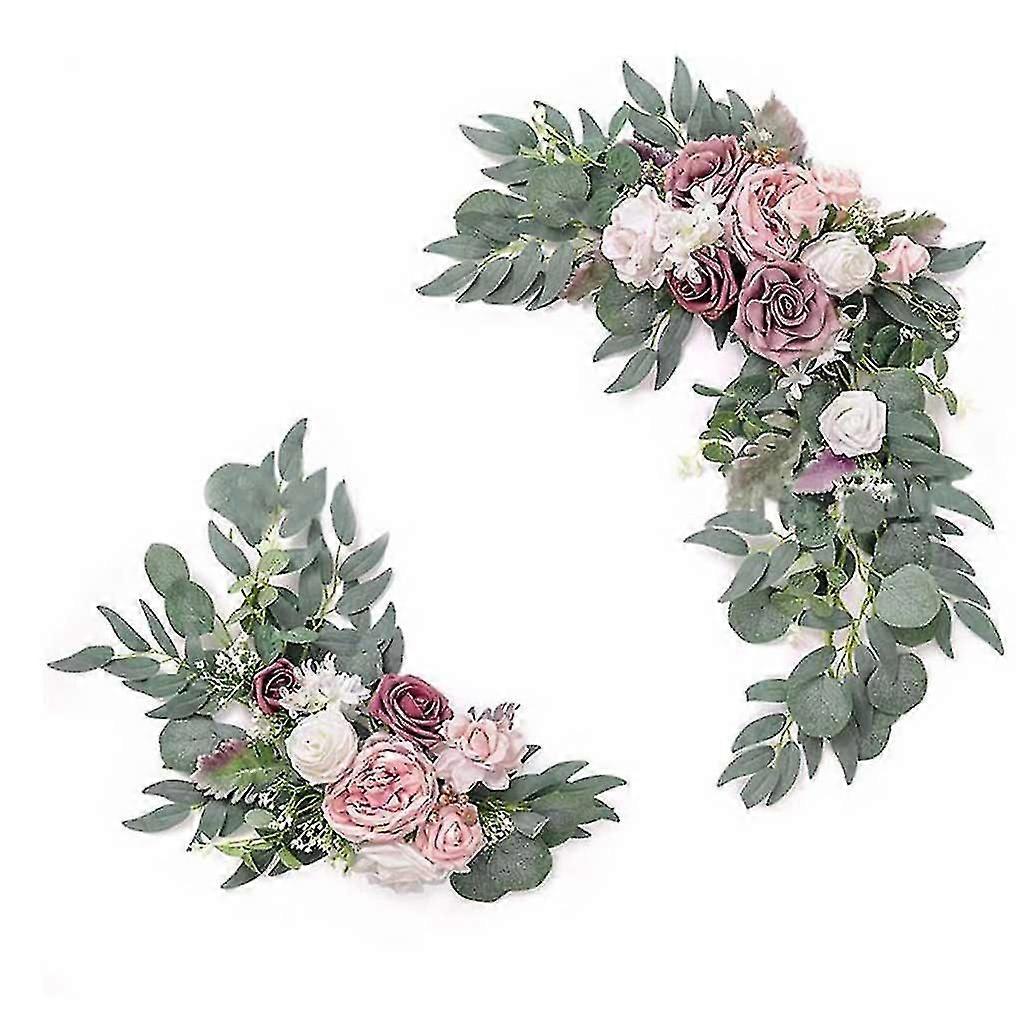 2pcs Flower Artificial Flowers Decoration Handmade Ornaments