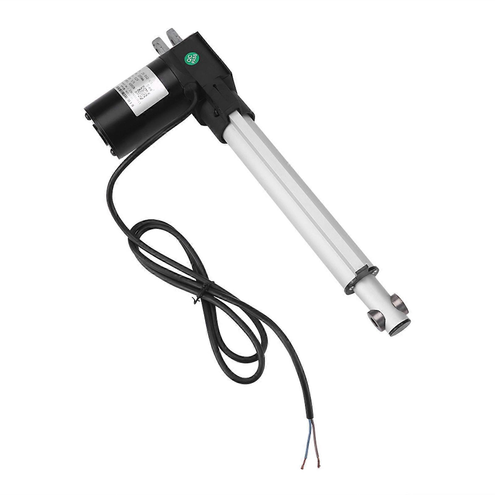 DC 12V Linear Actuator JS-TGZ-U3 6000N 200mm Silver Stroke