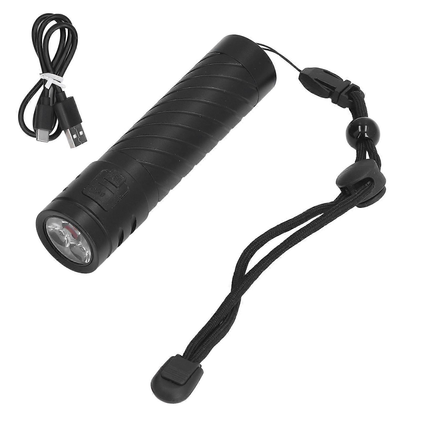 LED Camping Flashlight 3000LM Super Bright 3LED with Five Lighting Modes for Outdoor Emergency Use