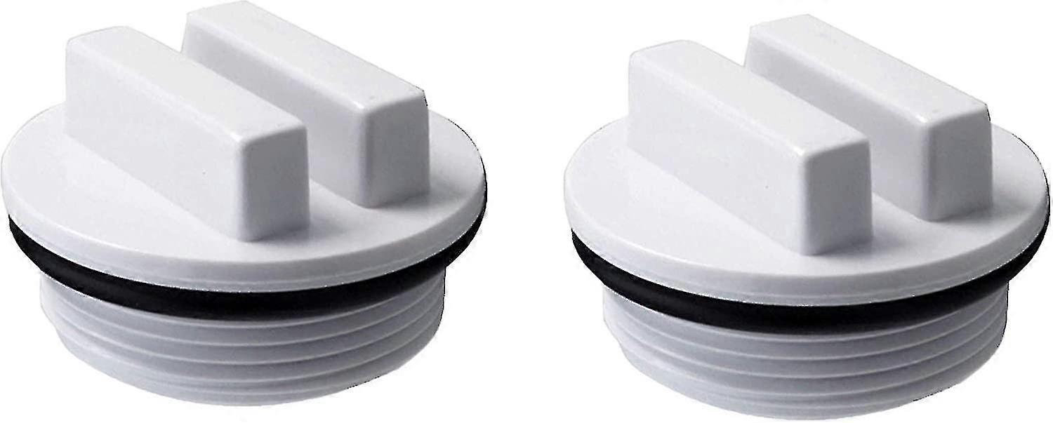 1.5" Freeze-Resistant Pool Winterizing Plug with O-Ring, 2-Pack for Hayward/Pentair/Jandy Pools