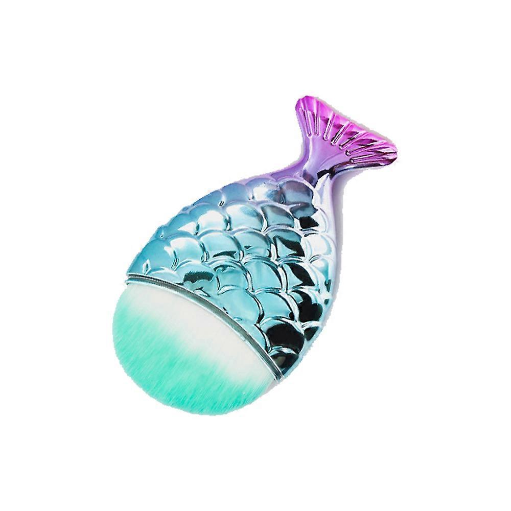 Mermaid Makeup Brush, Foundation Brush, Fishtail Brush
