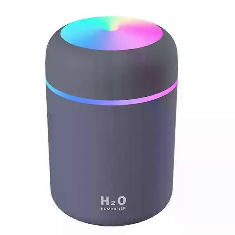 300Ml Air Humidifier Usb Cool Mist Maker Ultrasonic Aroma Essential Oil Diffuser Romantic Soft Light Humidifier Mini C