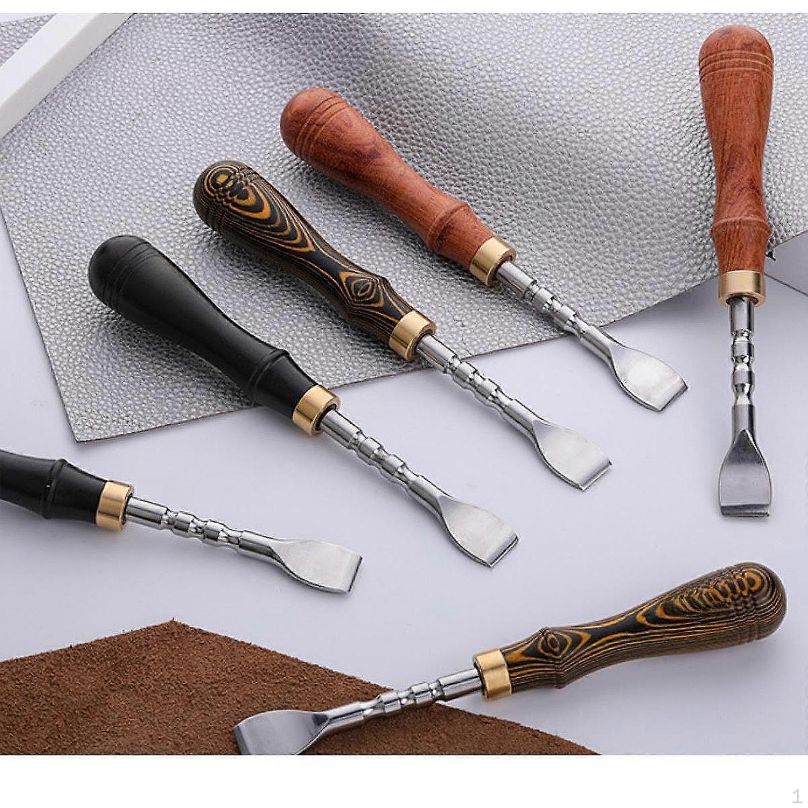 Crimping Tool Leather Creasing Edge Holder Hand DIY Craft Portable