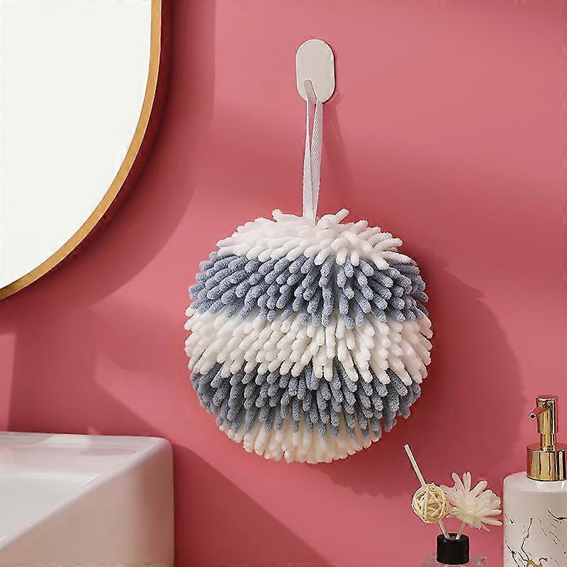 värikäs chenille käsipallo mikrokuituinen riippuva käsipyyhe kotitalouksien keittiön käsipyyhe keittiön kylpyhuoneeseen
