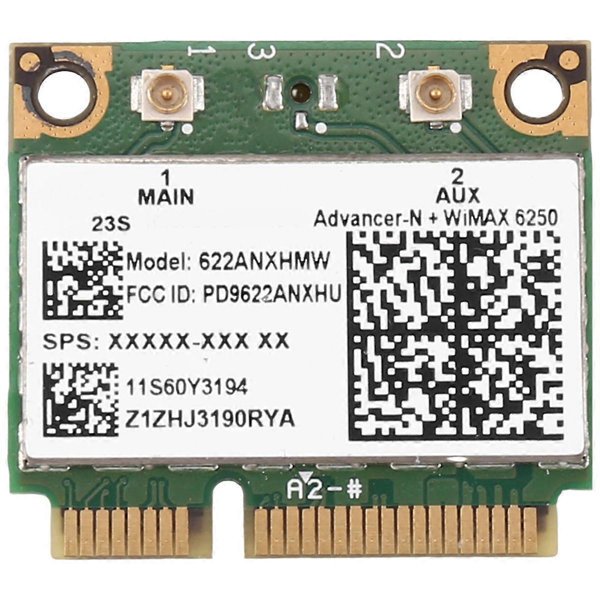 6250AN 622ANXHMW WiFi-kaart 300Mbps 2.4G & 5G WiFi-adapter voor / Advanced-N 6250