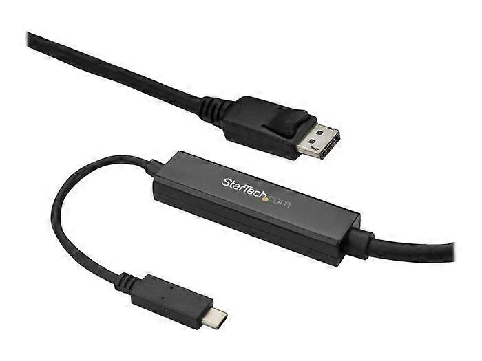 Cavo adattatore STARTECH da USB-C a DisplayPort 4K 60Hz da 3 m - Nero - Prima estremità: 1 x USB tipo C maschio Thunderbolt 3